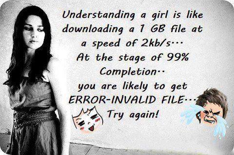 Understanding a Girl...